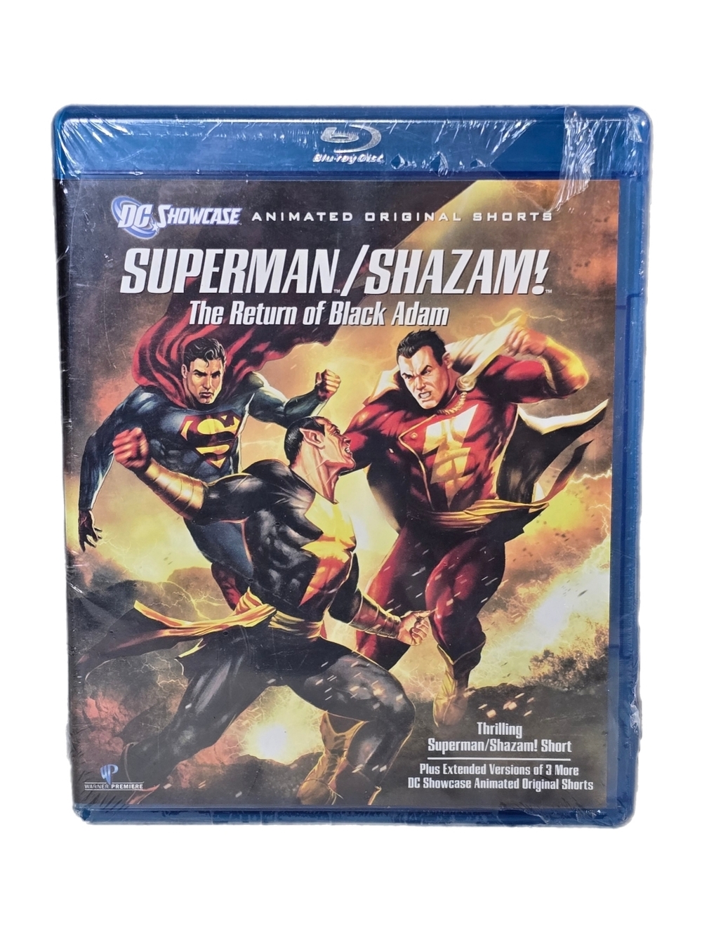 NEW Superman / Shazam!: the Return of Black Adam (Blu-ray, 2010) New & Sealed